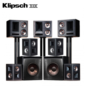 家庭影院音箱 杰士(Klipsch) KL650-THX认证系列 音箱 音响 7.2家庭影院套装 定制安装影院