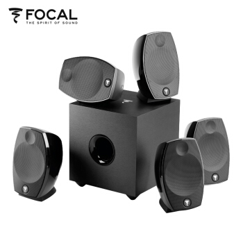 客厅音箱系列 FOCAL 劲浪音响 SIB EVO 5.1 家庭影院无源音箱有源低音炮卫星音箱家用音响套装